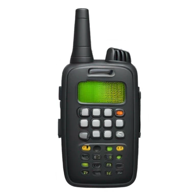 old school walkie talkie sticker