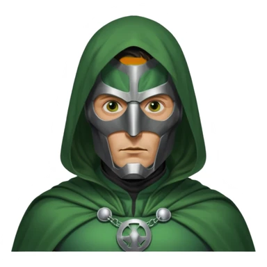 Mads Mikkelsen as Doctor Victor von Doom No mask sticker