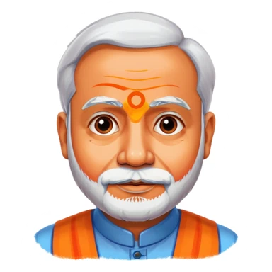 Modi marks sticker