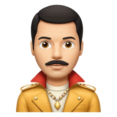 
Freddie Mercury in 70s sticker