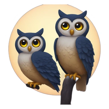 Night Owls sticker