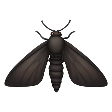 dark moth  sticker