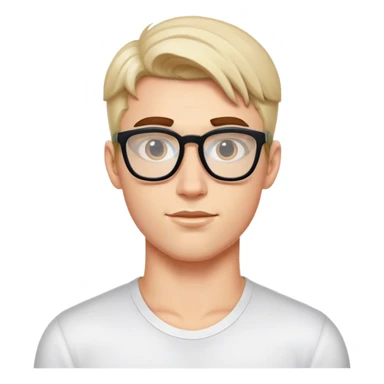  sexy nerd guy sticker