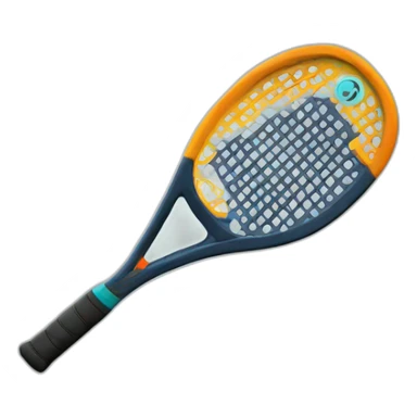 padel racket sticker
