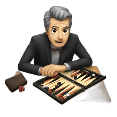 Backgammon Killer sticker