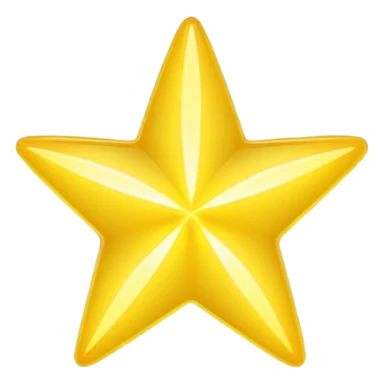 bintang kuning sticker