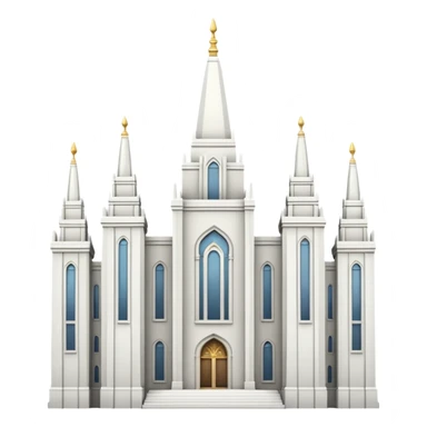 mormon temple sticker