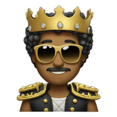 royal rock n roll sticker