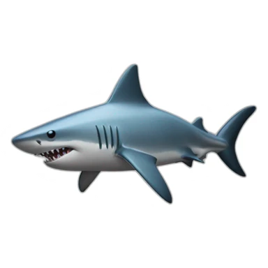 Hammer shark sticker