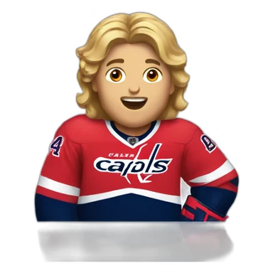 Capitals hockey sticker