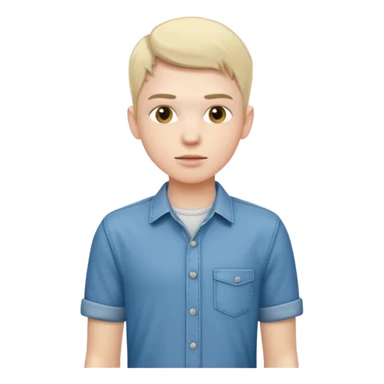 A young guy stands there with no money, his pockets are empty sticker