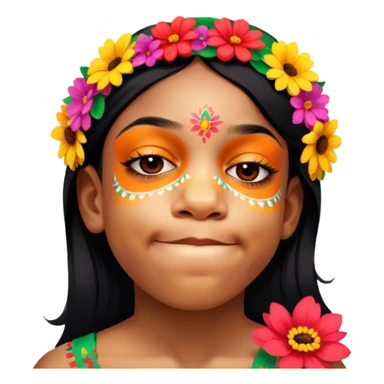 Flower-Crowned Dancer sticker