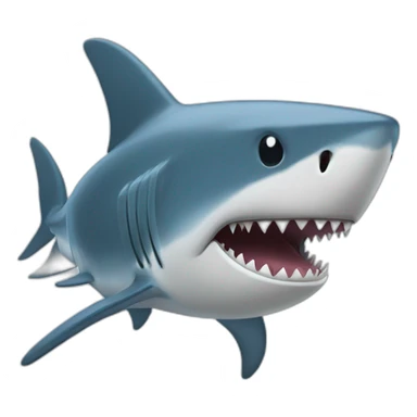Shark mixed with a tornado  sticker