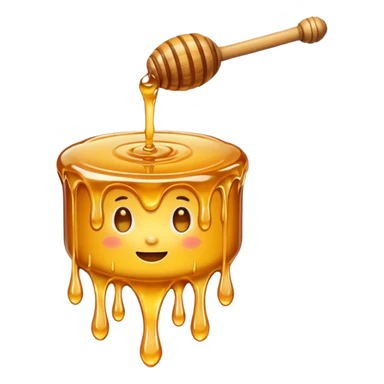 a honey dmoji sticker