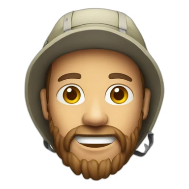 a whit hiker sticker