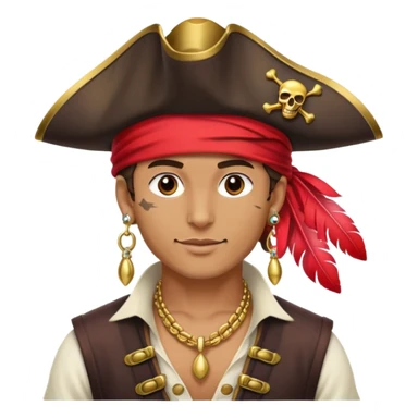 gay effeminate pirate sticker