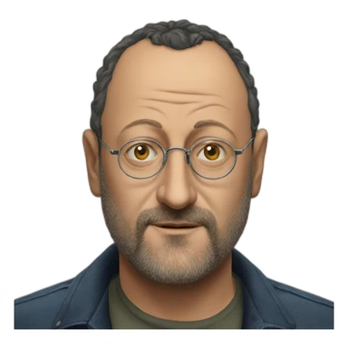 Jean reno sticker