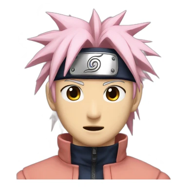 sakura slap naruto sticker
