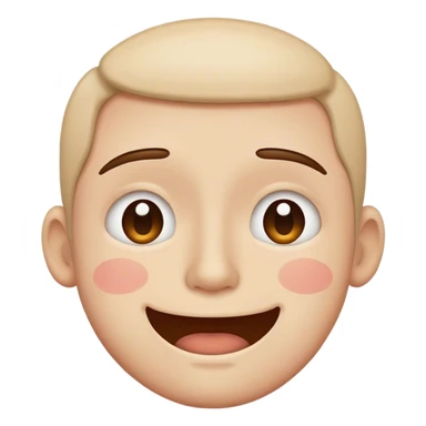 A person holding a happy face and is sad sticker