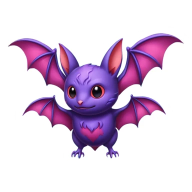 Realistic Nebulae Epic Bat-Noibat-hybrid sticker