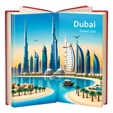 guide to traveling to Dubai sticker
