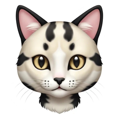 A slender Jianzhou cat sticker