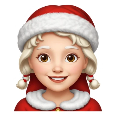 Mrs. Claus sticker