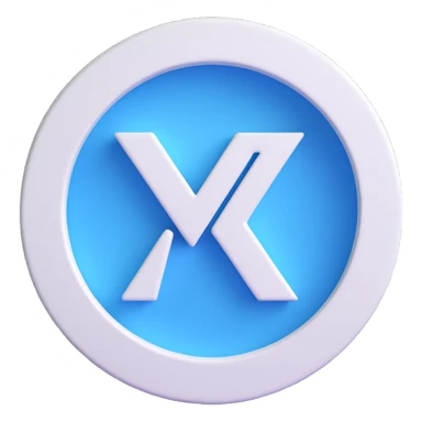 white 3D circle with a blue male symbol (♂) in the center, realistic lighting sticker