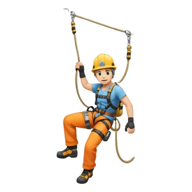 rope access sticker