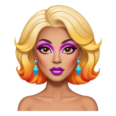 drag queen  sticker