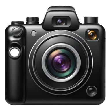photo camera sticker