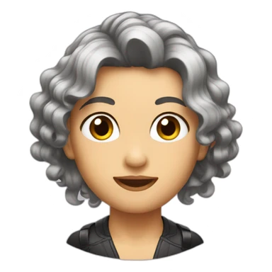 hair styling sticker