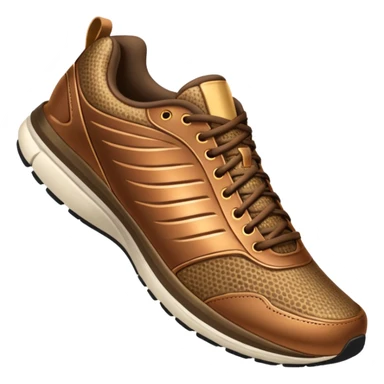 A running shoe that says the word "Bronze" sticker