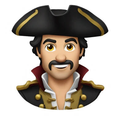 captain hook sticker