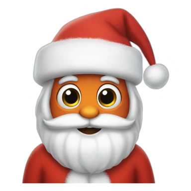 finding dory dressed as santa sticker