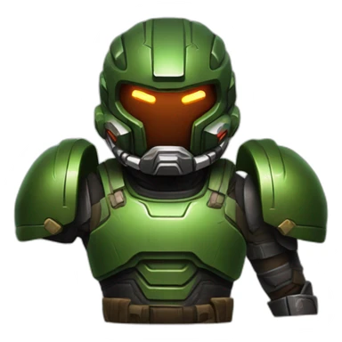 Doom slayer sticker