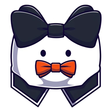 bowtie sticker