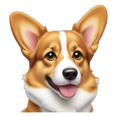 Pembroke Welsh corgi sticker
