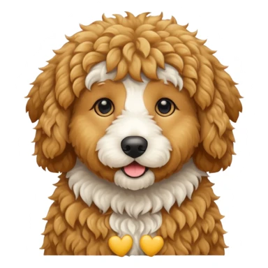 Golden doodle sticker