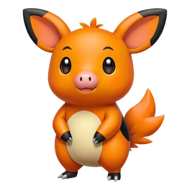 Tepig (full body) sticker
