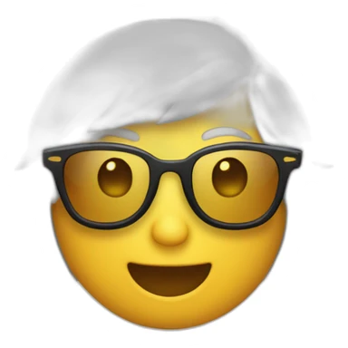 Chat avec des lunettes de solei sticker