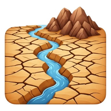 create river drought emojis sticker