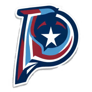 Tennessee Titans logo sticker