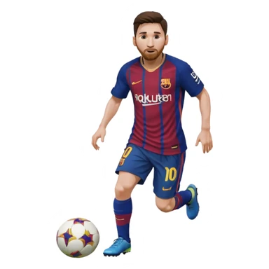 Is like a messi fcbarcelona sticker