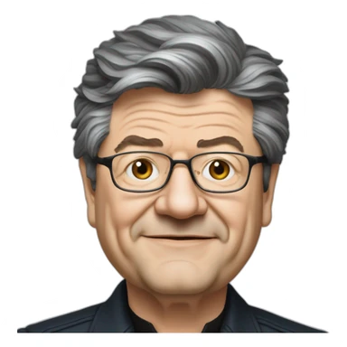 Jean Luc Mélanchon énervé sticker