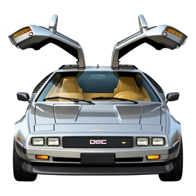 DeLorean DMC-12 sticker