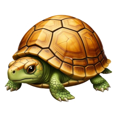 Turtle that’s been hit by a car sticker