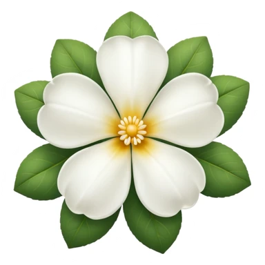 monoi flower sticker