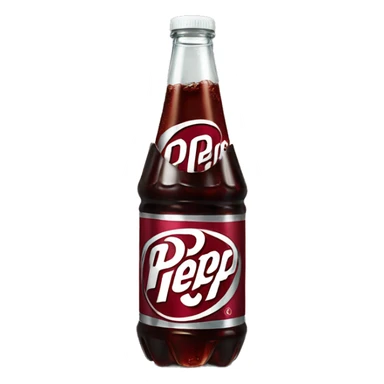dr pepper bottle sticker