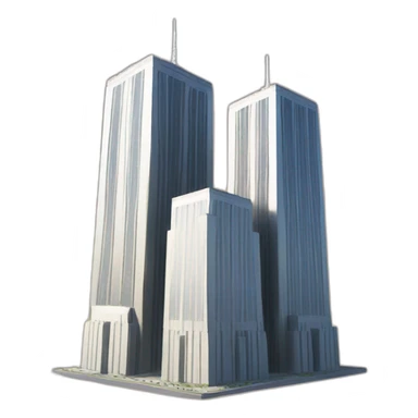 the twin towers sticker
